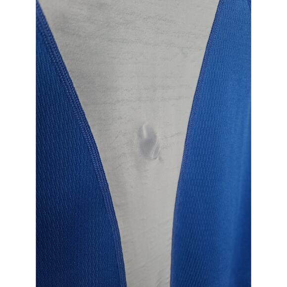 Nike Golf Sphere React blue short sleeve polo shirt - LARGE - Picture 4 of 4